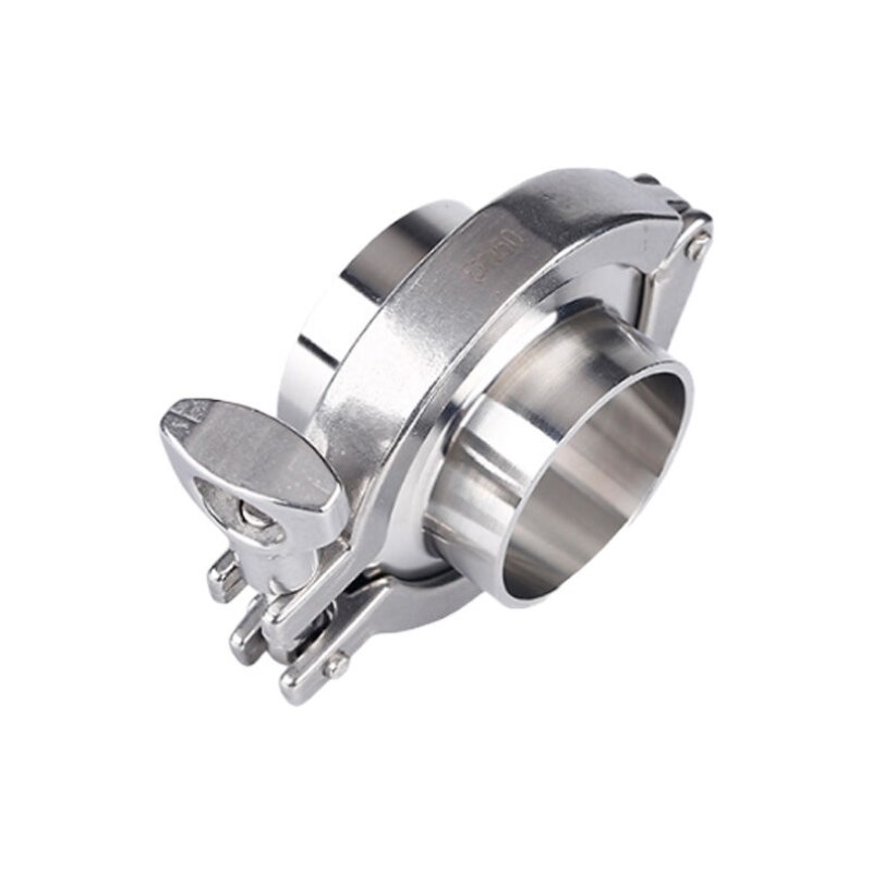 奈鑫201不锈钢卡箍套装不锈钢快装活接抱箍卡盘快速活接焊接管件