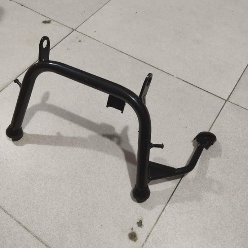 深远009中撑撑脚加厚大t脚架双支撑车梯撑车架电摩脚撑边撑支撑架