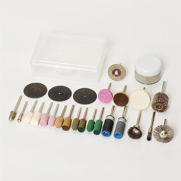 金属抛光工具套组除锈打磨电磨配件抛光K膏打磨棒磨头砂纸抛光轮