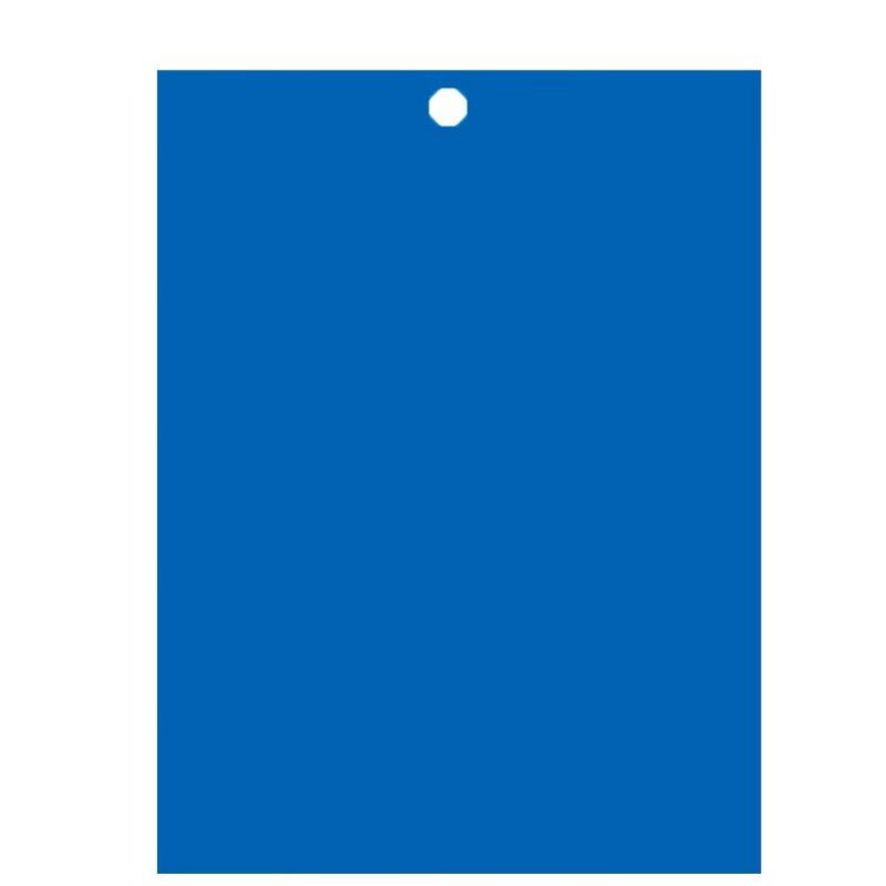 海斯迪克HKZ-73双面粘虫板100张双面覆膜诱虫板黄板蓝板大棚