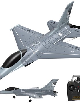 欧兰斯四通螺旋桨遥控飞机仿真F16战斗机固定翼航模泡沫耐摔76110