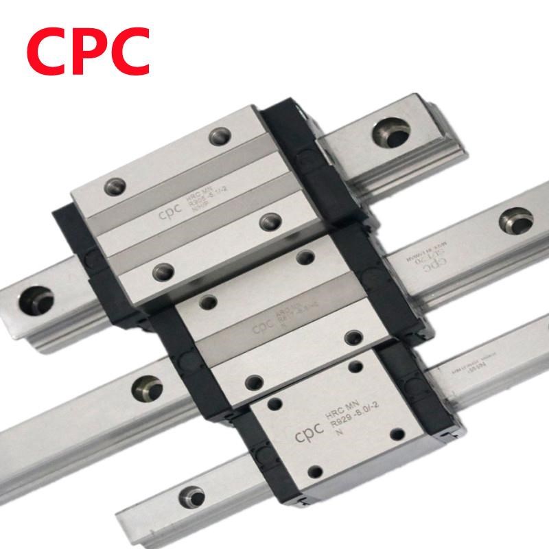 台湾cpc导轨不锈钢微型直线滑轨MR3 5 7 9 12 15MN ML WN WL滑块