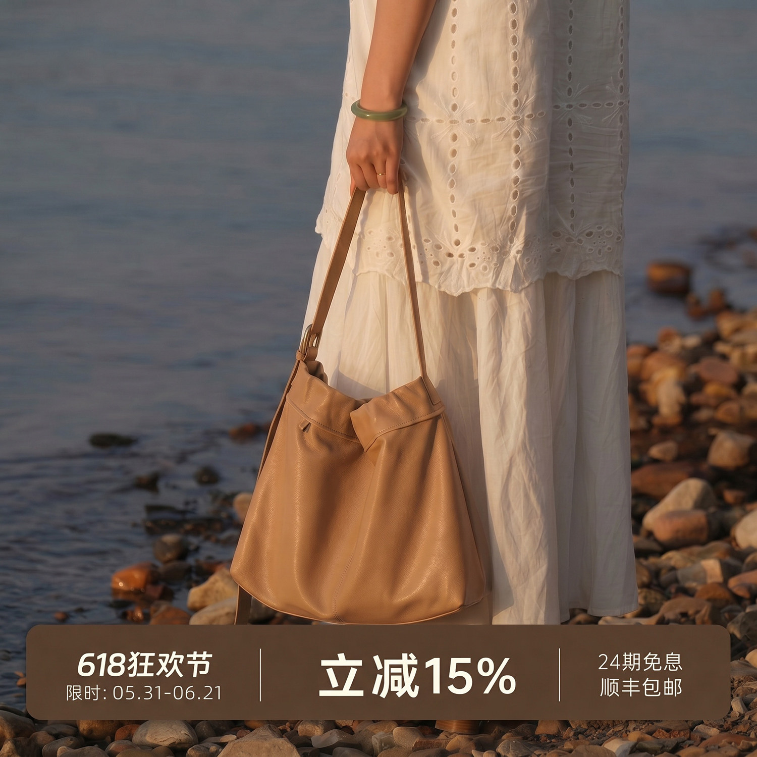 元真云归植鞣羊皮托特包包大容量通勤hobo真皮女包松弛单肩包