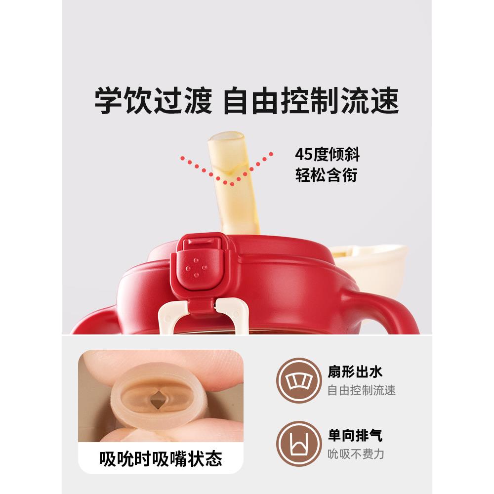 采购产品水杯，吸杯，儿学习饮用管杯，月及岁以上，吸BPM管个瓶