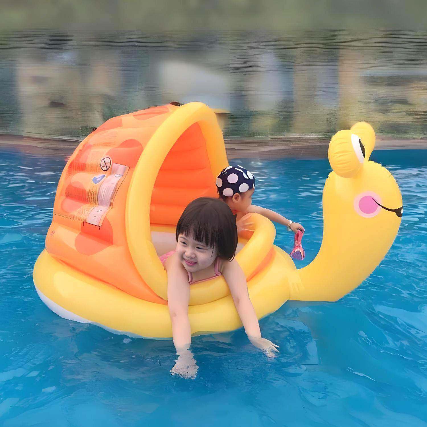 婴幼儿水气上浮床儿童游泳圈宠游小船浮651排气垫充物泳池海洋球