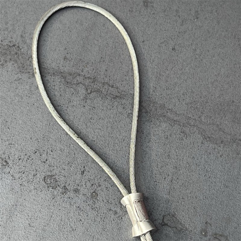 8字铝套b压接钳剪断不锈钢丝绳索钳 椭圆形铝套海钓鱼钩卡压线钳