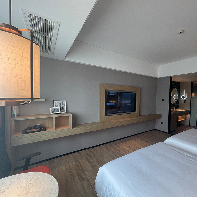 酒店宾馆电视柜框行李架组合快捷精品H客栈民宿桌子公寓电脑桌定