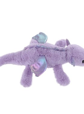 iot lm紫色恐龙玩偶趴趴龙公仔爱儿童毛绒宝宝安抚女