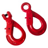 G羊角安全钩眼型自锁钩重吊钩货钩挂钩行车吊钩重吊索具链