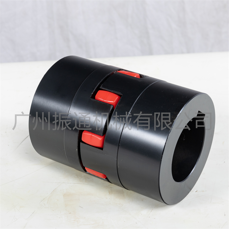 星型联轴器梅花弹性45号钢 ZT-B星型传动连轴器缓冲胶垫