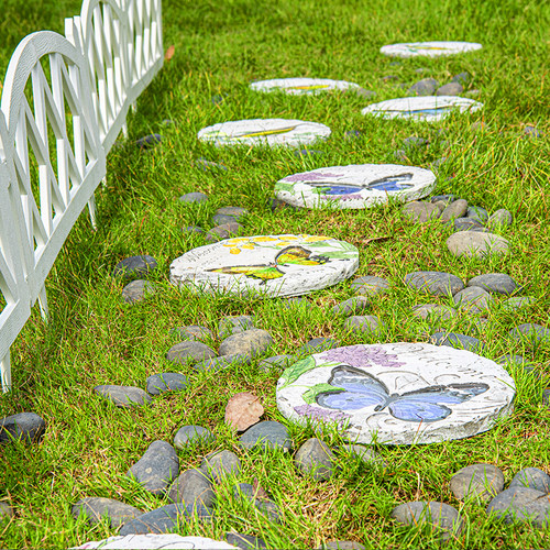 sungmor 创意卡通花园踏步石庭院草坪脚踏石幼儿园防滑垫脚汀步石