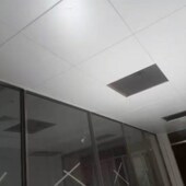600X600铝扣板集成吊顶铝扣板吊顶工程板办公室天花板房间吊顶板