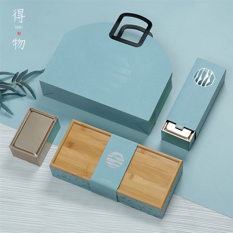 高档半斤装春茶礼盒龙井茶绿茶碧螺春毛尖通用茶叶包装盒空盒定制