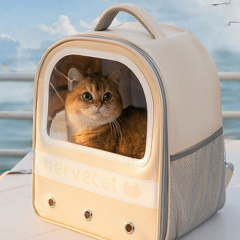 猫包外出便捷狗狗背包猫咪洗澡神器外出太空舱双肩猫X书包宠物用