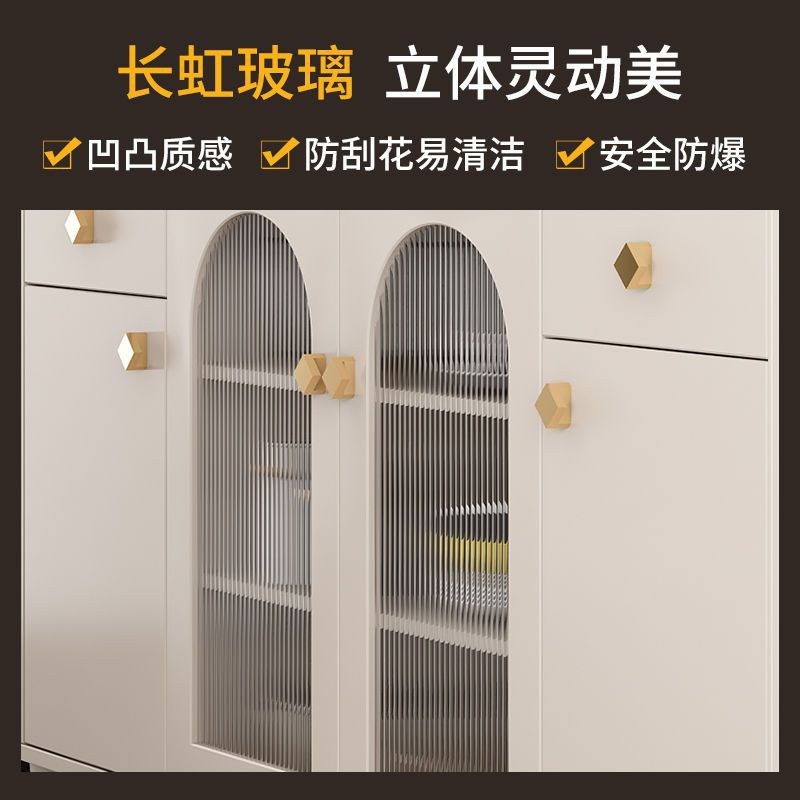 2024新款客厅茶水柜餐厅餐边柜一体靠墙现代简约厨房橱柜碗柜收纳