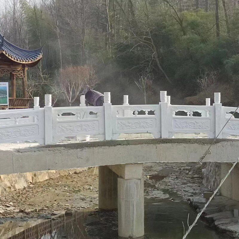 石雕石桥花岗岩仿古石拱桥户外别墅庭院室内大理石石雕桥景观摆件