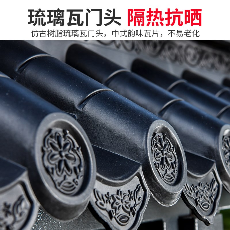 户外凉亭别墅庭院花园休闲乘凉亭子简约现代遮阳棚阳光板帐篷雨棚