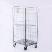 甄选合欢物流台车省力搬运车拣货车仓储笼可移动理货车四轮加厚周