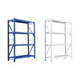 甄选工厂仓库五金铁架子层板仓储货架 家用承重储藏室储物展示置