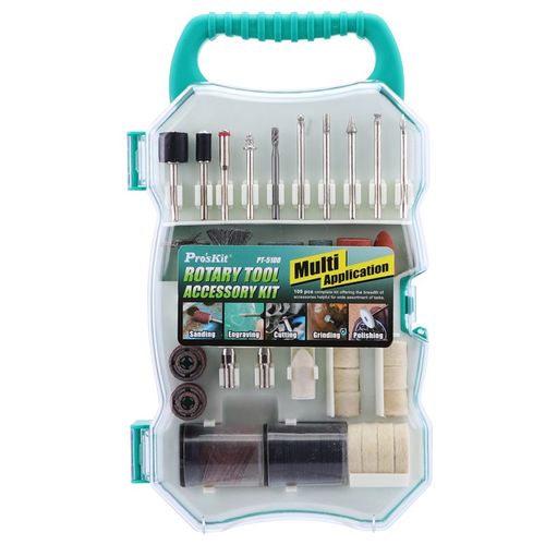 台湾宝工电磨配件PT-5100圆砂纸片DIY玉石雕刻铣刀钢刷砂圈轴