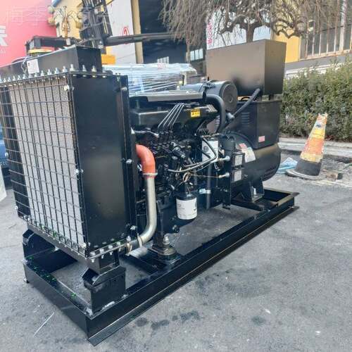 直潍潍柴锐动柴系列柴发机组无刷三相交流电30kw小型发电机工厂发