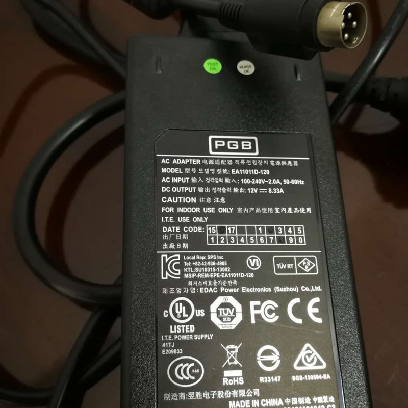 适用Synoloy群晖DS918电源适配器12V8.33A充电器PGB EA110D-120