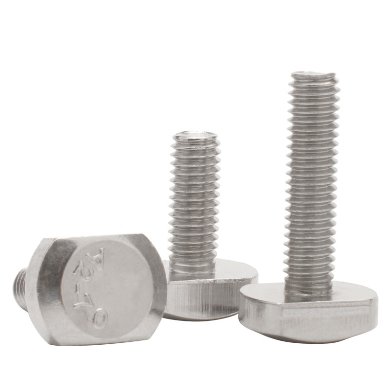 304不锈钢T型螺丝 T型螺钉GB37螺栓M5M6M8M10*x16x20x25x60X90