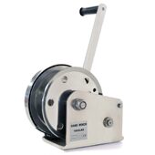 甄选304不锈钢手摇绞盘手动卷扬机双向自锁防水防腐手动提升机