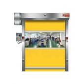 甄选扫码 自助洗车卷帘门电子感应快速门车牌自动识别配套门自动感