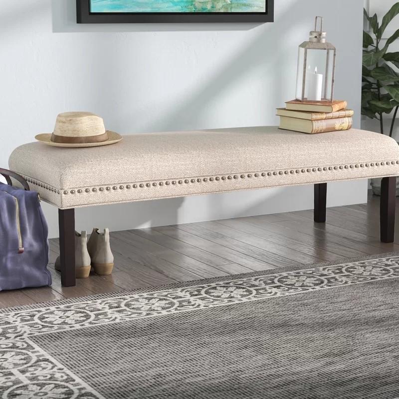 意式家用布艺床尾凳 换鞋凳 长条凳  服装店用凳 沙发椅凳