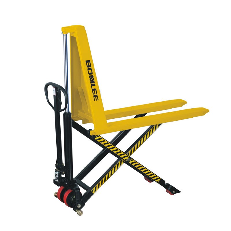 【液压托盘搬运车】嘉兴本力1吨单节泵剪式高起升SLP高升程搬运车