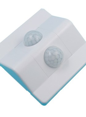 AC90-300V双探头大角度人体红外楼梯感应开关可调延时光控远距离