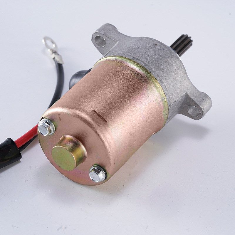 踏板摩托车发动机启动马达 巧格100/149福喜鬼火原厂配件厂家直销