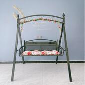 秋千别墅户外室内阳台庭院吊篮吊椅儿童成人家用藤椅铁艺多人摇椅