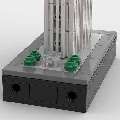 MOC-149022 纽约通用汽车大厦 237片 电子图纸 拼插积木