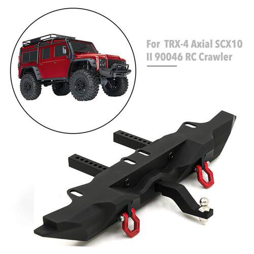 1/10攀爬车金属保险杠 TRAXXAS TRX-4 SCX-10 防撞杆 骑士前+后杠