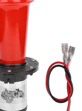 12V黑色汽车喇叭 110DB 汽车单管喇叭 超响 改装汽车卡车喇叭