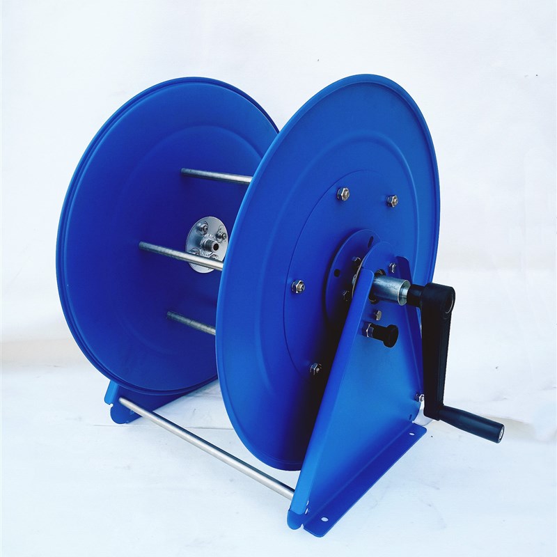 不锈钢手动卷管器带自锁高压清洗机3分管100米304高压油管