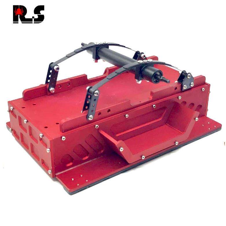 RS红蜘蛛 1/10 仿真金属拖车拖斗车SCX10 CC01 RC4WD D90小 拖车