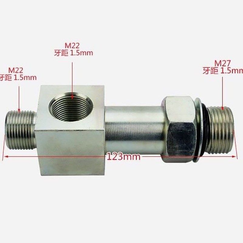 合力龙工2-3吨叉车升降缸三通接头升降油缸油管3通转接头卡套,搬运/仓储/物流设备,叉车配件,淘宝优惠券,粉丝福利购,淘宝优惠卷