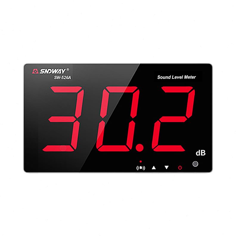 甄选深达威SW-526A壁挂式分贝仪噪音计 18英寸噪音仪噪声音量测试