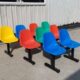 公园椅户外长椅医院等候椅广商场休息椅子塑料排椅三人位连排座椅