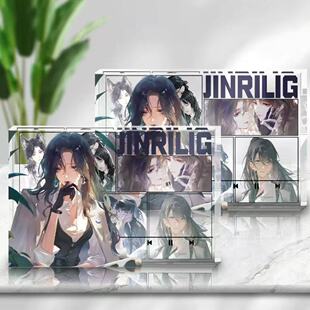 离港亚克力创意卡砖薛桐陆诗邈gl百合情侣向小说周边摆件相框