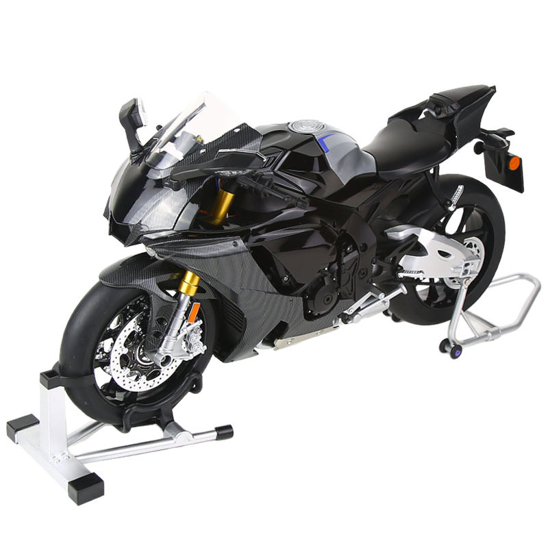 1：6雅马哈R1喷雾动态版摩托车合金模型礼盒装仿真玩具机车 摆件