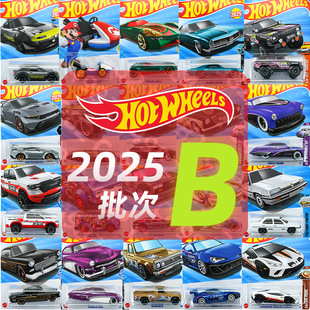 风火轮普卡C4982新款2025B批次布加迪保时捷合金小汽车玩具车模