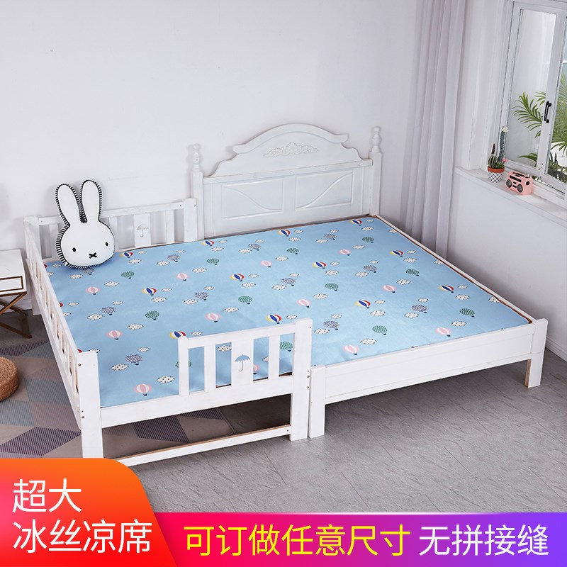 定制榻榻米加大加宽大小床拼接炕床超大蚊帐特殊尺寸儿童床双拼床图片