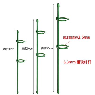 防倒伏吊兰园艺花架花支撑架植物支撑杆西红柿番茄辣椒固定杆爬藤