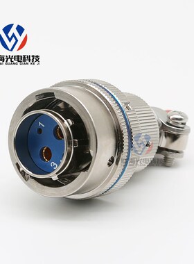 XCG系列XCG18T4K1P1+FJDP1/18F4Z1D1  圆形连接器4芯航空插头插座