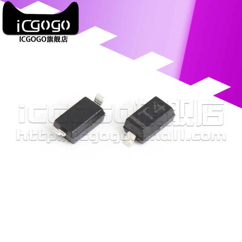 原装正品 1N4148W BAV16W 丝印T4 T6 SOD-123 开关二极管