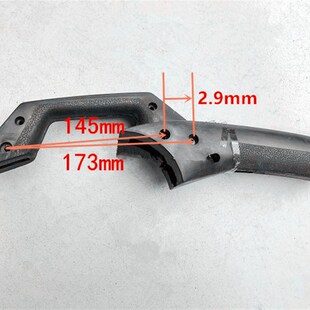 伦达355切割机把手力顿350钢材机手柄力美2141型材机开关手把直销
